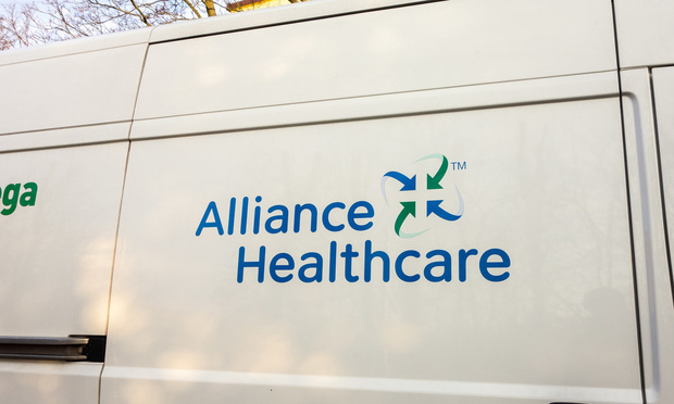 Alliance HealthCare Services logo.
