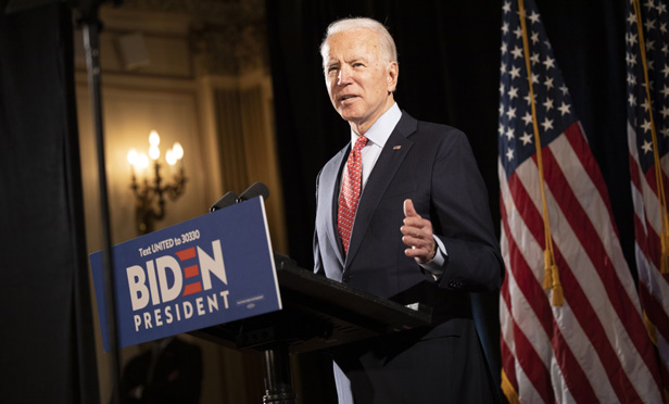 Former Vice President Joe Biden. (Photo: Ryan Collerd/Bloomberg)