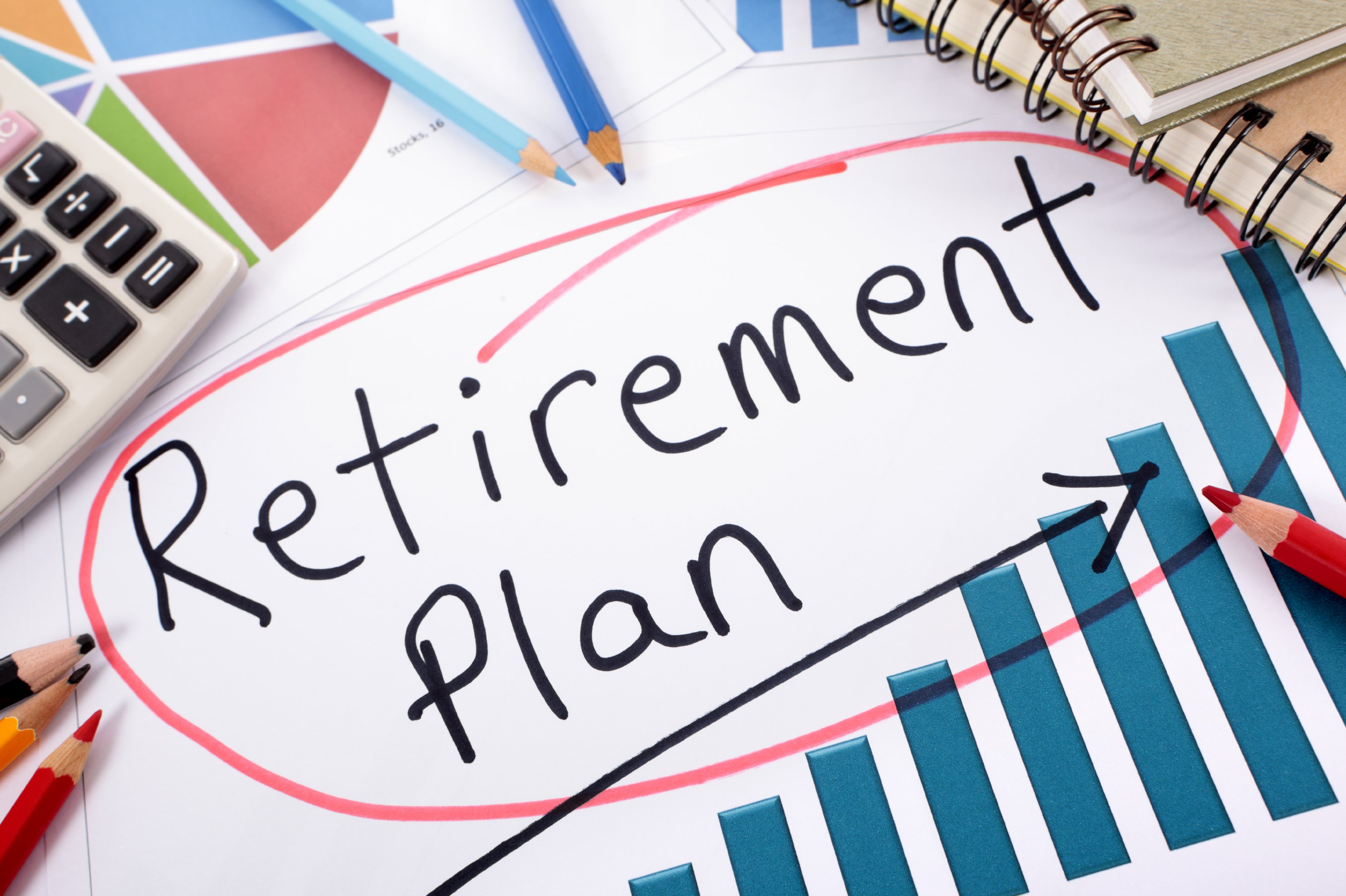 retirement plan clipart