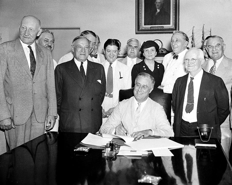 Social Security was born on August 14, 1935. Photo: AP