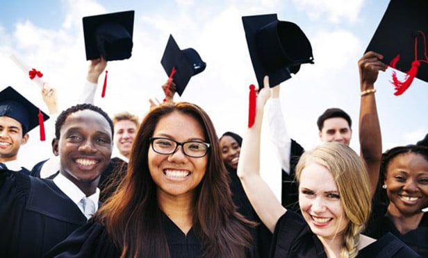 Graduates and hats