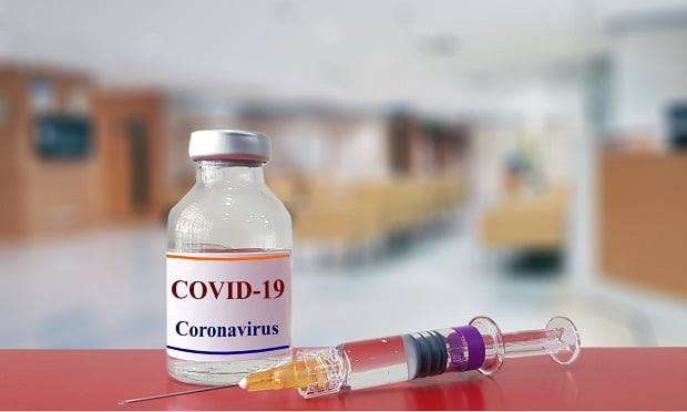COVID vaccine vial
