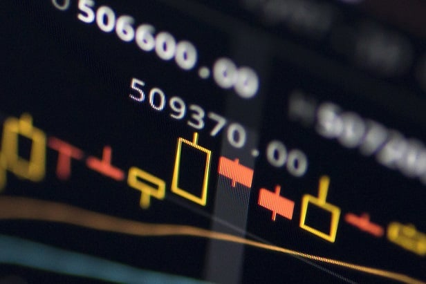 lit up stock ticker