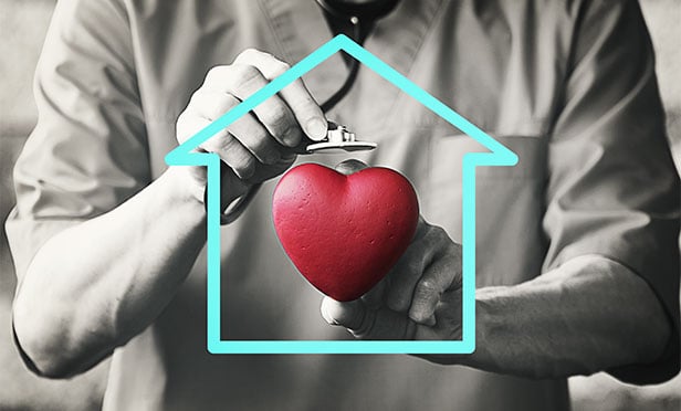 Home health care concept