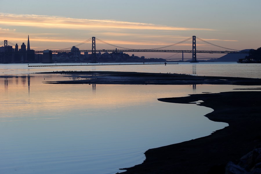 Oakland view of bridges