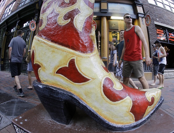 In Tennessee, the cost of living is low enough to buy an extra-large pair of boots. (Photo: AP)