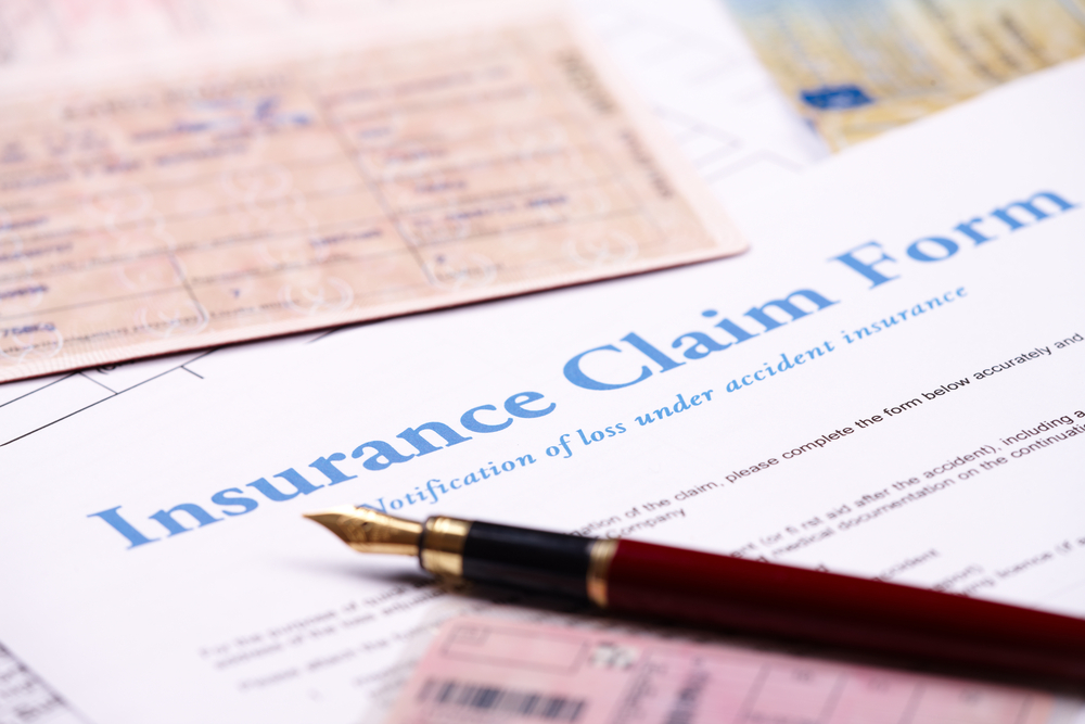 Insurance claim form