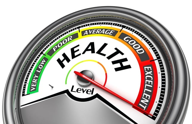 health indicator dial