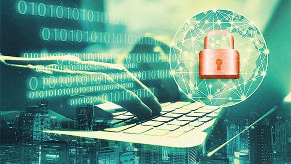 Laptop with cyber security