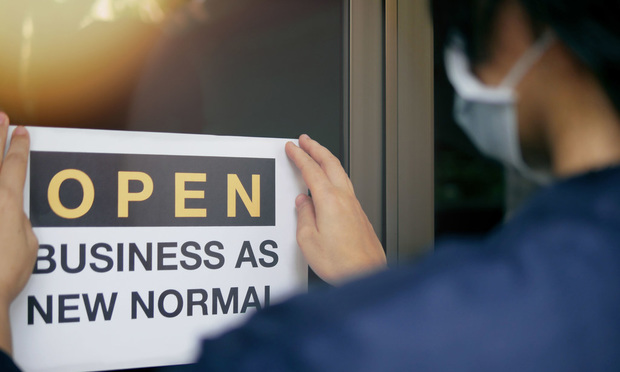 Reopening for business.