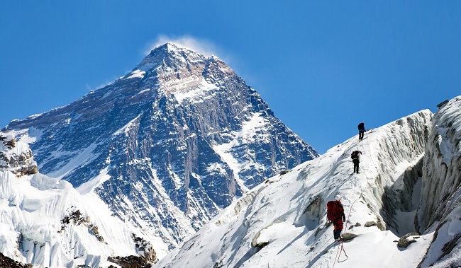 An extreme retirement hobby: mountain climbing