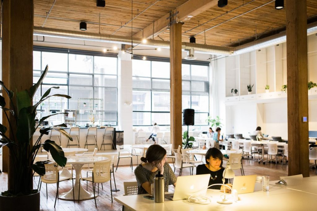 The Riveter co-working space