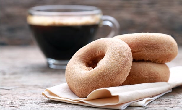 coffee and donuts