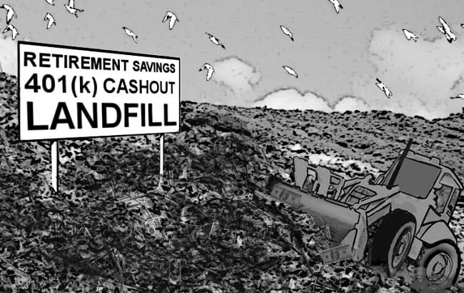 landfill with 401ks