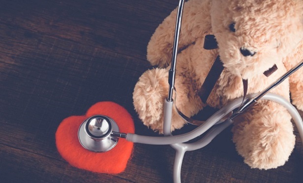 Bear with a stethoscope