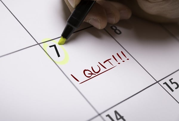 Calendar with I Quit!