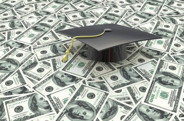 money and mortarboard