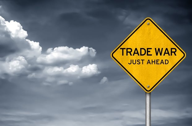 trade wars sign