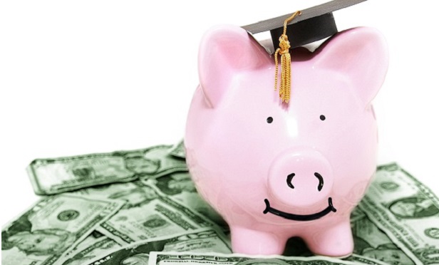 Piggy in graduation cap