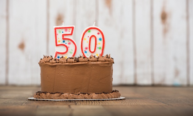 50 year celebration cake