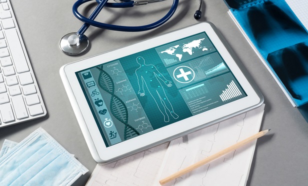 Tablet with health data