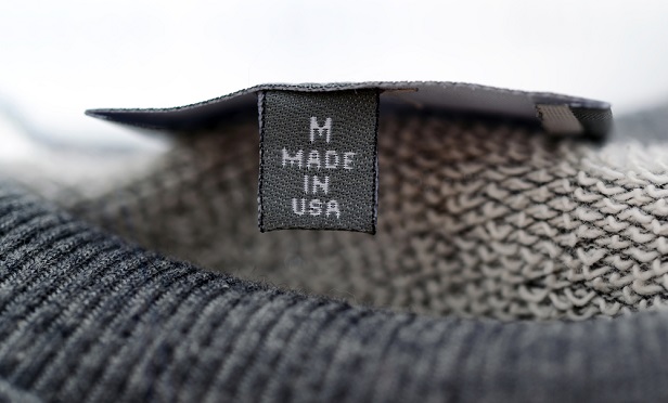 Made in USA tag