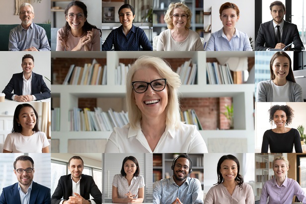 collage of worker headshots