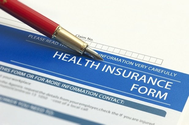 Health insurance form