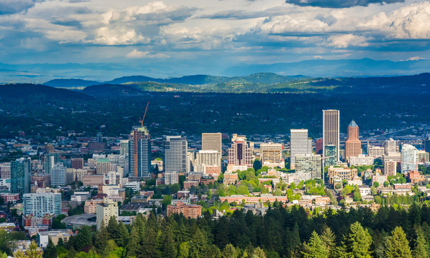 Portland skyline