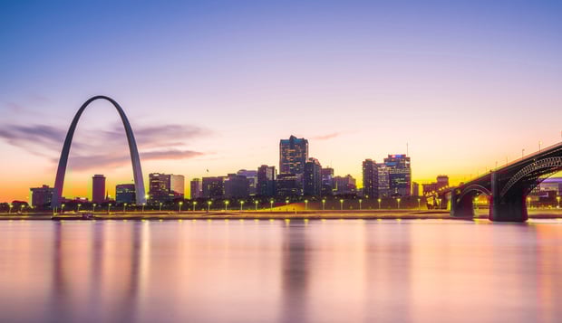 st louis skyline