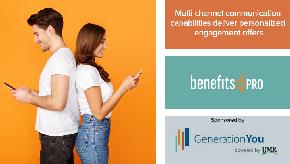Multi channel communication capabilities deliver personalized engagement offers
