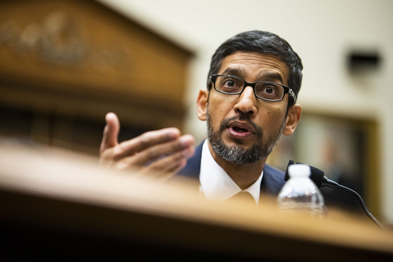 Sundar Pichai Google Hearing