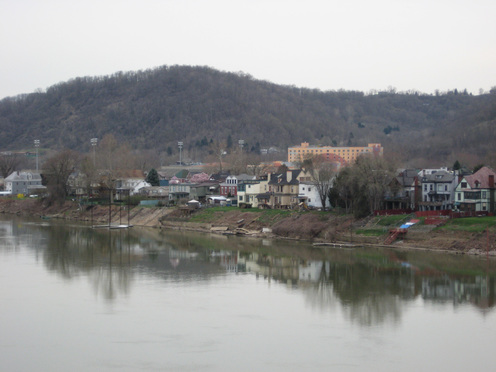 Downtown buildings, Wheeling West Virginia..photo by Kellie Schmitt.