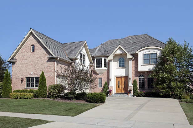 image of typical large suburban McMansion