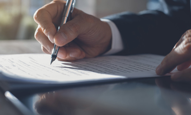 Signing Contract