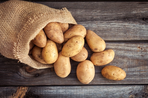 Fresh potatoes