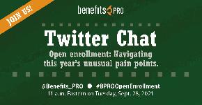 Join us for an open enrollment Twitter chat