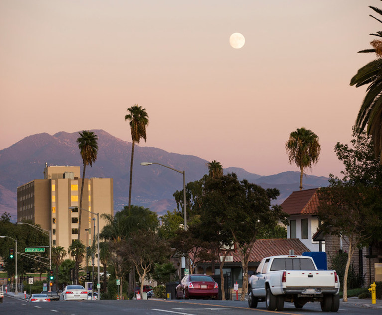 Evening,View,Of,Downtown,San,Bernardino,,California.
