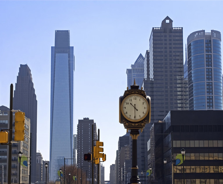 Philadelphia Skyline from 30th Street