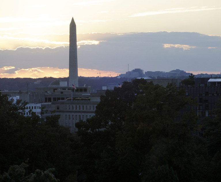Washington DC Skyline