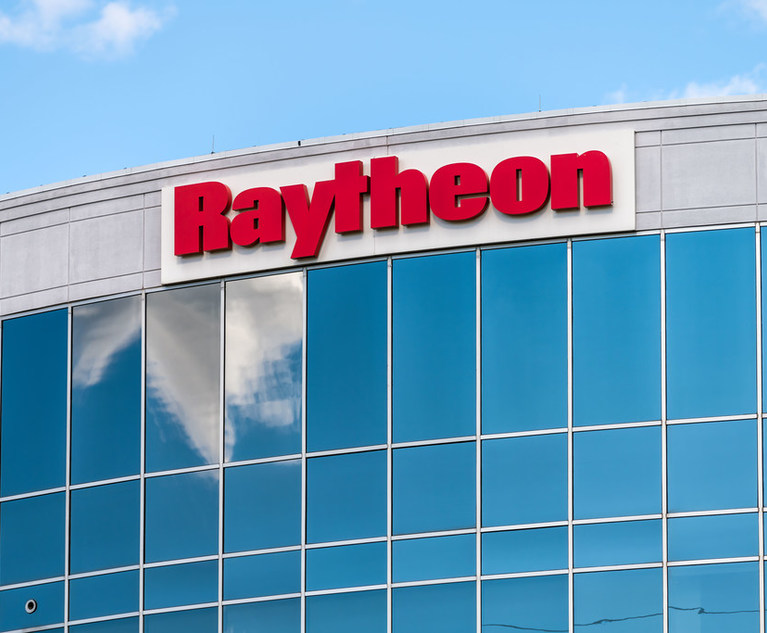 Herndon,,Usa,-,August,30,,2020:,Raytheon,Multinational,Conglomerate,Corporation