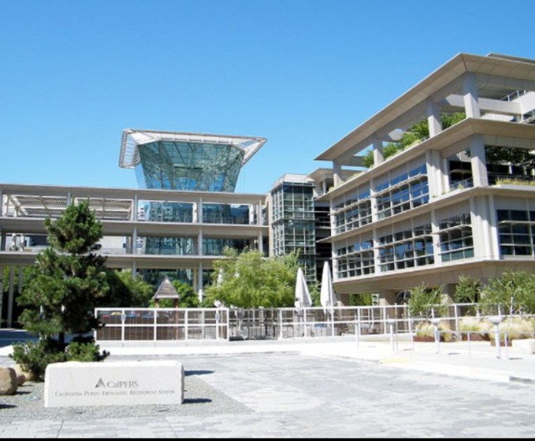 CalPERS headquarters at Lincoln Plaza in Sacramento.