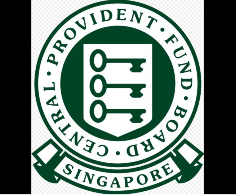 The logo of the Central Provident Fund Board of Singapore.