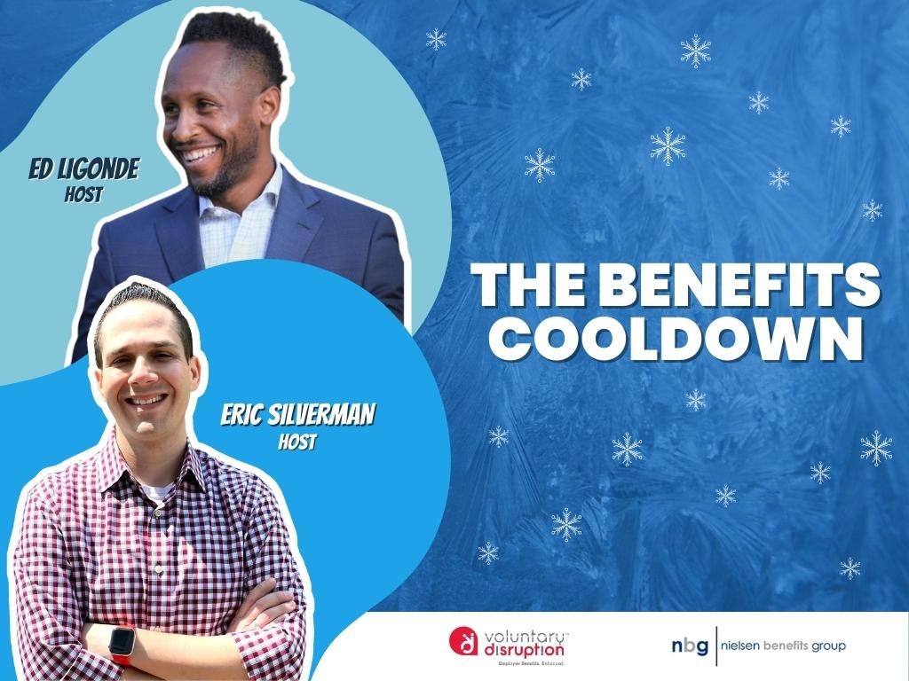 The BenefitsCooldown graphic with Eric Silverman and Ed Ligonde