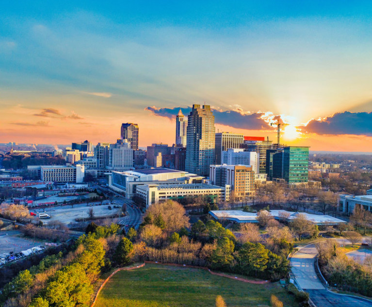 Downtown Raleigh North Carolina USA Skyline
