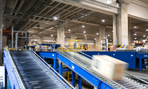 Conveyor Belt system for Package tranfer machine