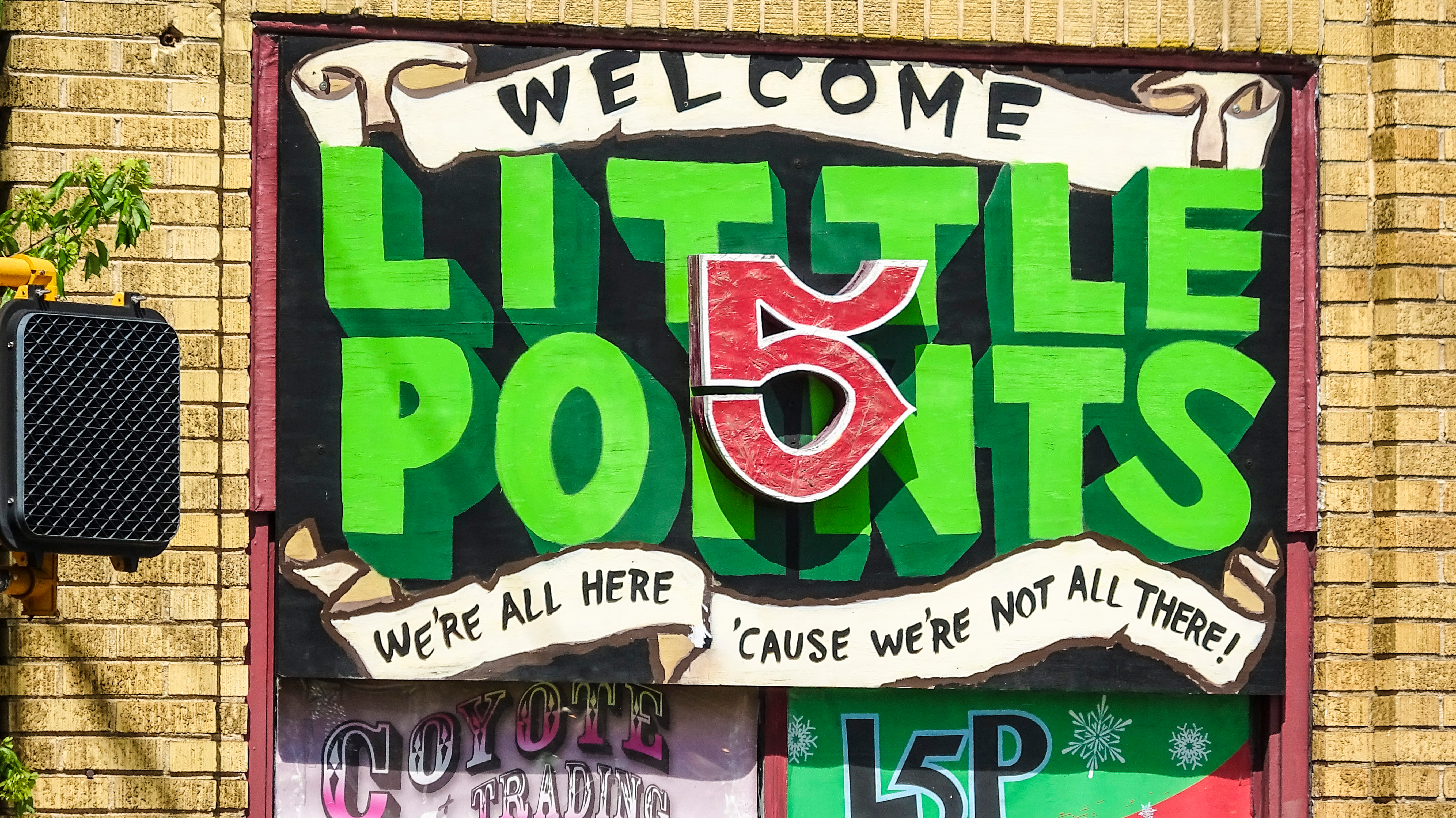 Little 5 Points district Atlanta - ATLANTA, GEORGIA - APRIL. 20 2016