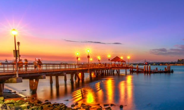 Panorama of Coronado Island
