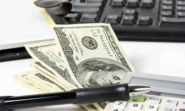 Business,Concept.,Pen,,Dollars;,Calculator,On,White,Background