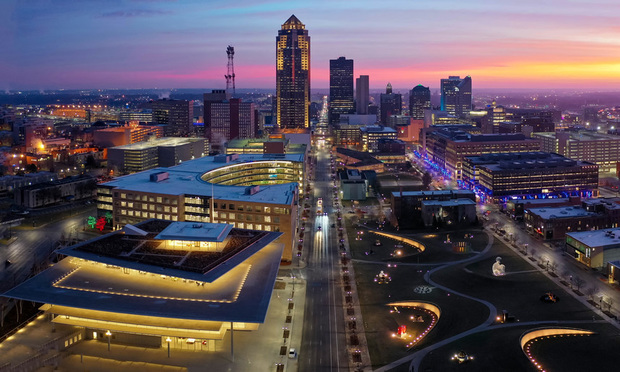 Downtown Des Moines